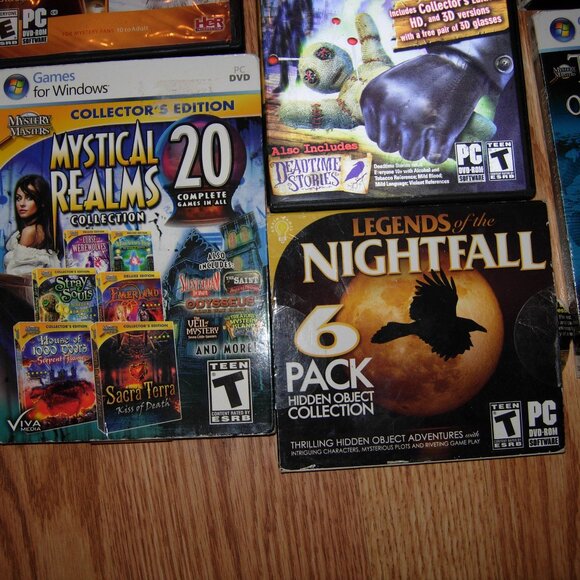7 Hidden Objects PC Game Disc Lot - Picture 3 of 5
